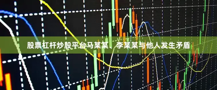 股票杠杆炒股平台马某某、李某某与他人发生矛盾